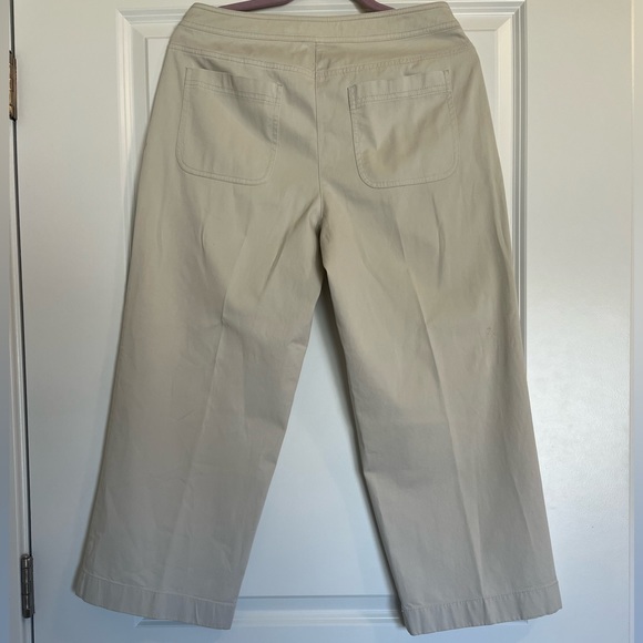 Eileen Fisher Women’s Wide Leg khaki pants size Small - Picture 4 of 9
